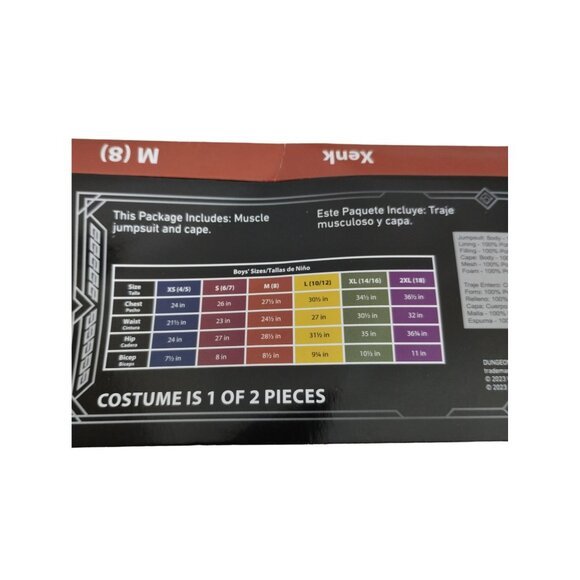 Disguise Boys M (8) Dungeons & Dragons Xenk Halloween Costume - Picture 5 of 8